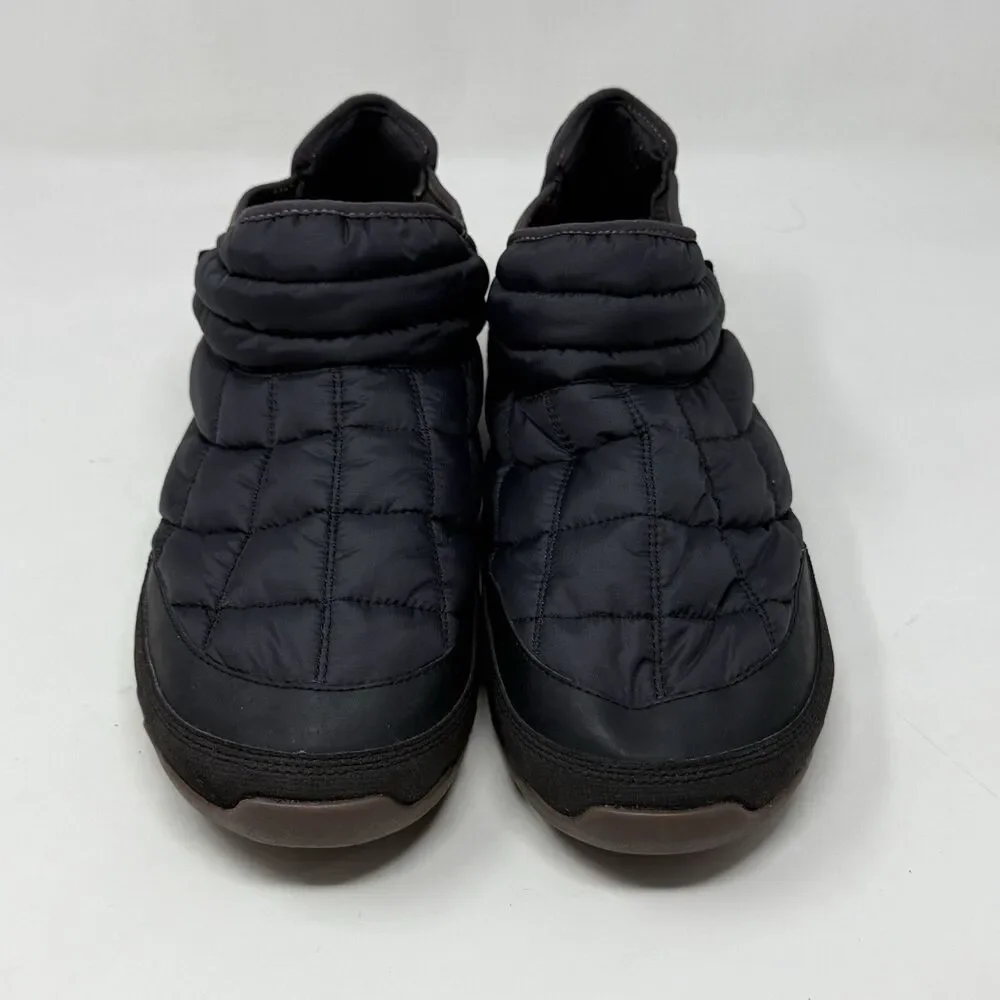 LL Bean Mountain Classic Quilted Ankle Boots II Mens 12 M Black Mesh Comfort